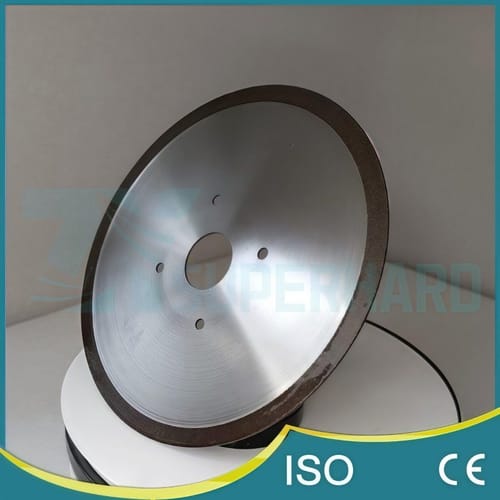 Diamond cutting disc for optical glass