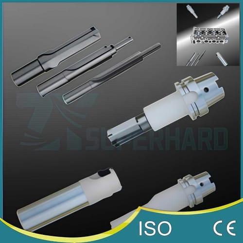 PCD Drill Reamers For Power System Cylinder Head Processing