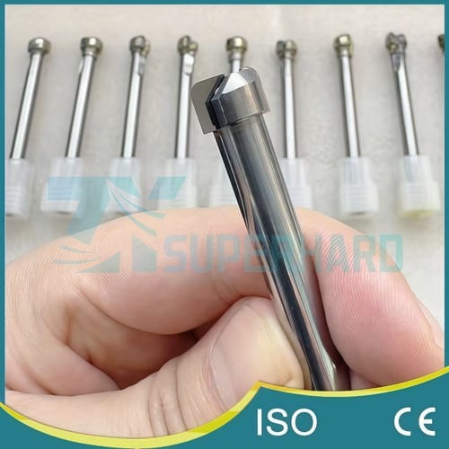 PCD Corner Radius End Mill