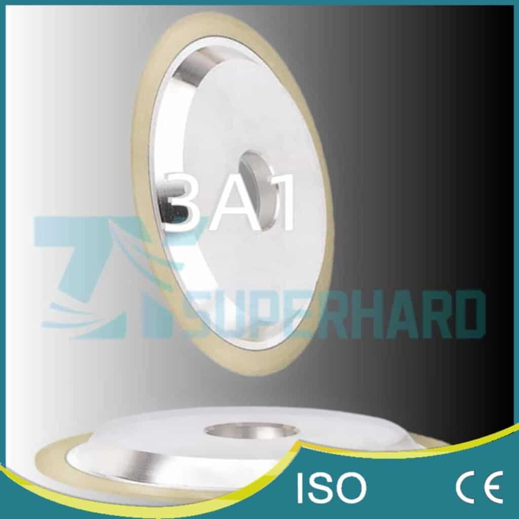 3A1 type vitrified bond diamond grinding wheels