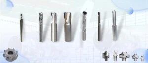Aerospace composite cutting tools with PCD tools
