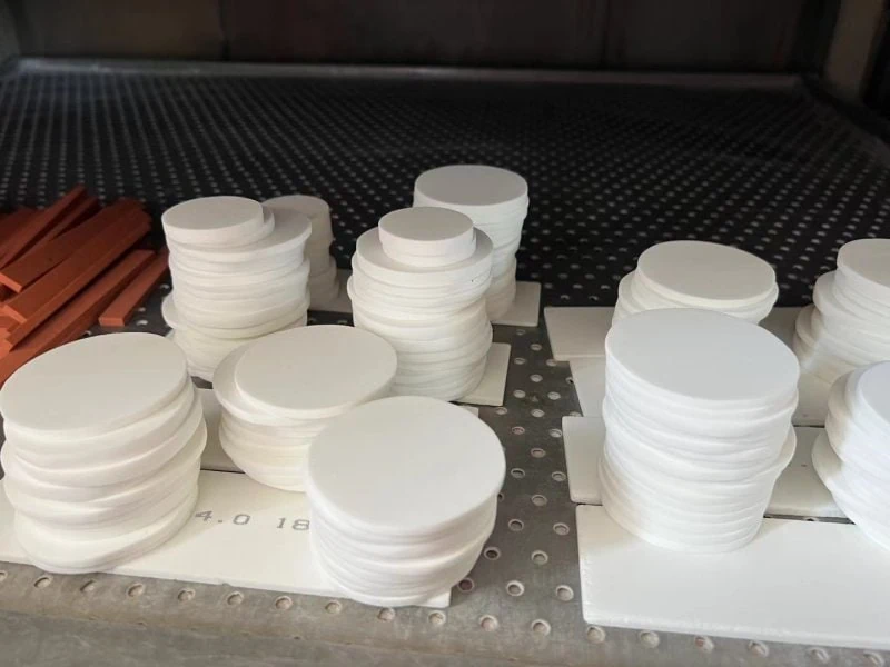 Round WA white aluminum oxide dressing stone