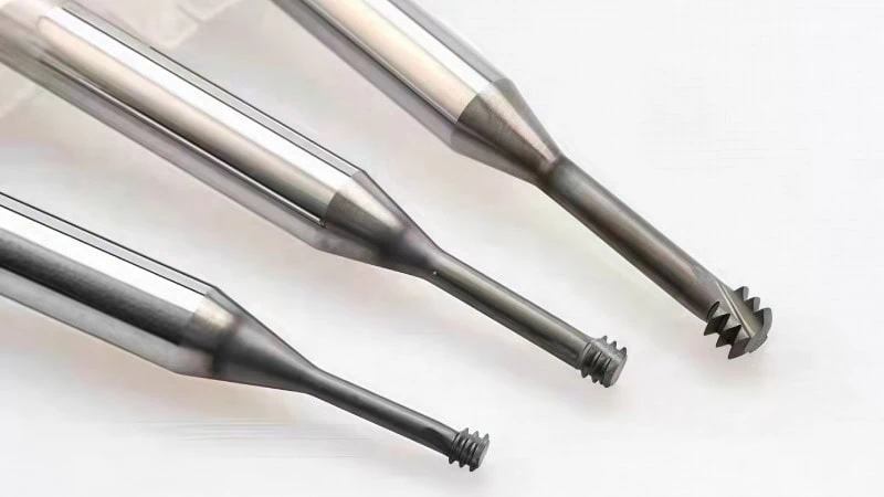 cvd diamond coated thread mill