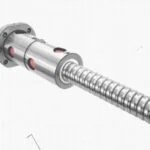 finished machined ball screw