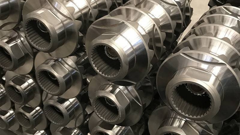 interrupted cutting of precision components