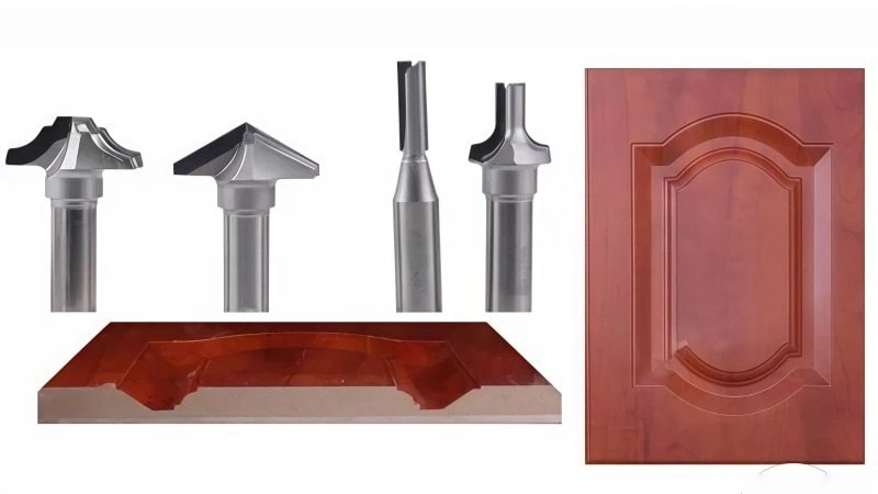 pcd cabinet door profiling router bits