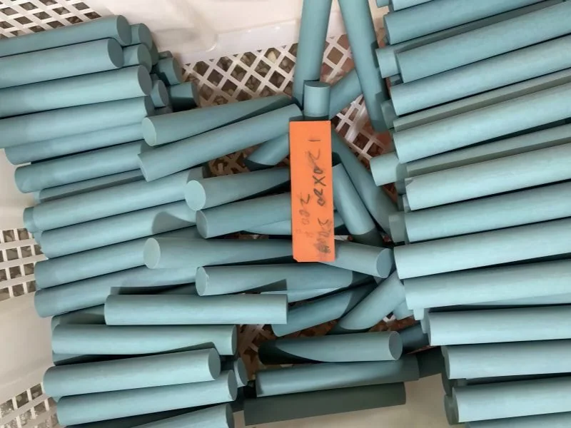 Round cylindrical Green Silicon Carbide dressing stones