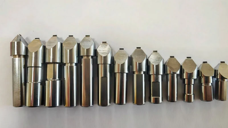 single point diamond dresser shank configurations