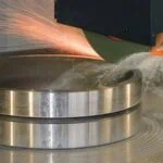 surface grinding with coolant