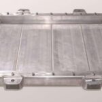 finished extruded aluminum battery tray for electric vehicles