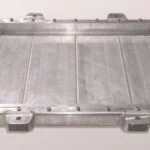 finished extruded aluminum battery tray for electric vehicles