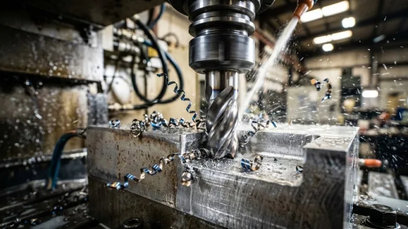 cnc machining metal cutting process