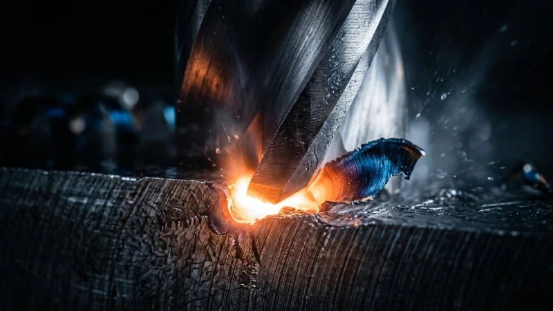 cutting tool extreme friction and heat