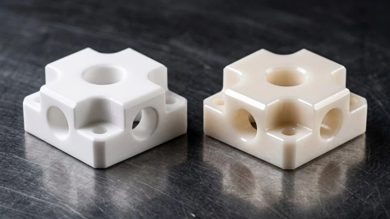 machined alumina and zirconia ceramic engineering parts